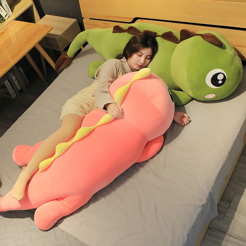 Giant Dino Cartoon Plush Pillow Wholesale Best Gift Stuffed Toy Home Decoration Sleep