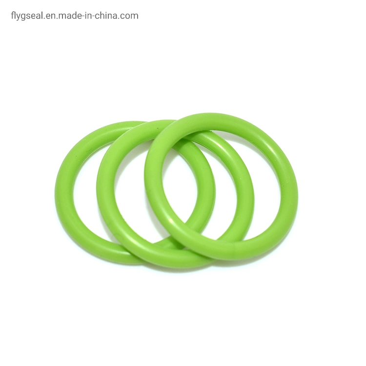 Factory Rubber Seal Customized Size Colored Green EPDM O Ring