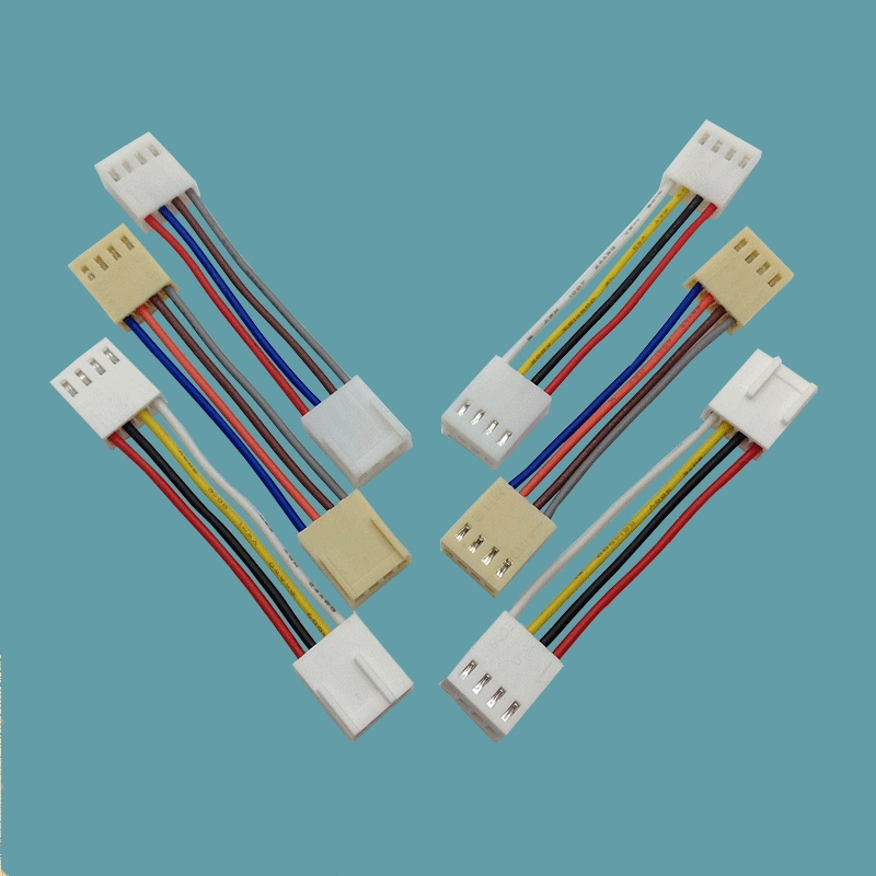 LED Connecting Cable Wiring Harness, Lighting Decoration Line, Lighting Harness 2.54 Spacing 2510-4p Long Back Terminal Line Connector Molex 0022013047