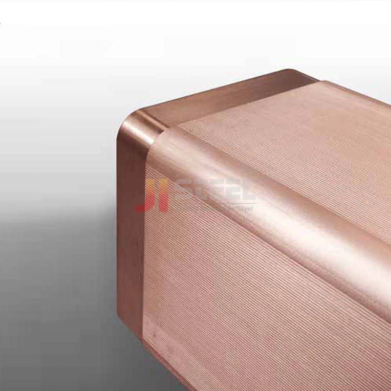 أنبوب نحاسي من الفولاذ JI-Steel Copper Mold لماكينة الصب المتواصل