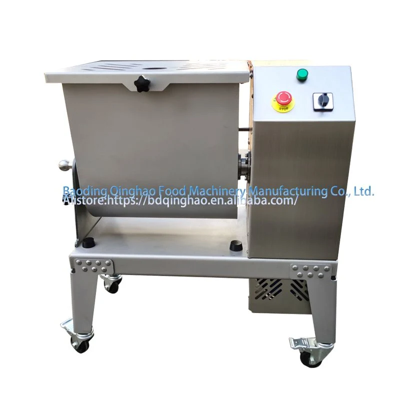 máquina de mistura de alimentos industrial 1.5kw 50 kg Electric Professional Meat Filling Misturador