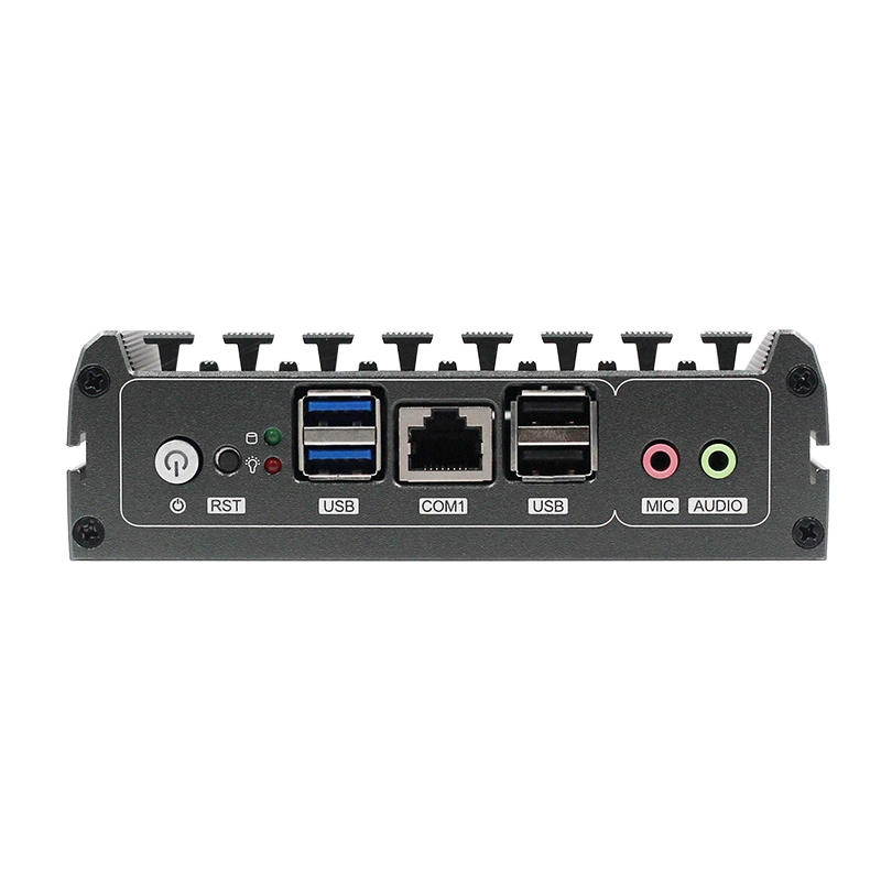 Thin Client Computer J1800 8GB Fanless Mini Computer DDR3 RJ45 COM HD VGA Display 2LAN I225 4USB Compact PC