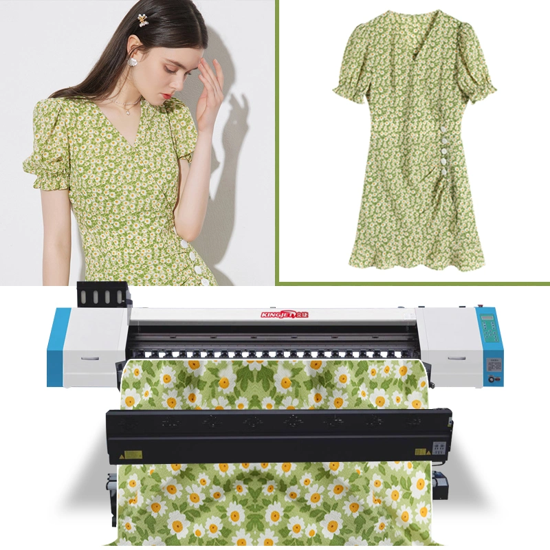 Les imprimantes de la machine pour tissu textile Vêtements T-Shirt Papier Impression par sublimation