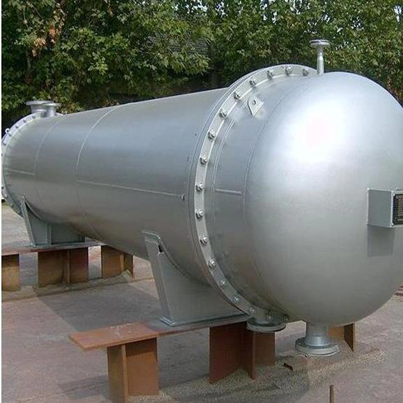 Stainless Steel (SS304 316L) , Titanium High Pressure Chemical Finned Tube Shell and Pipe Bundle