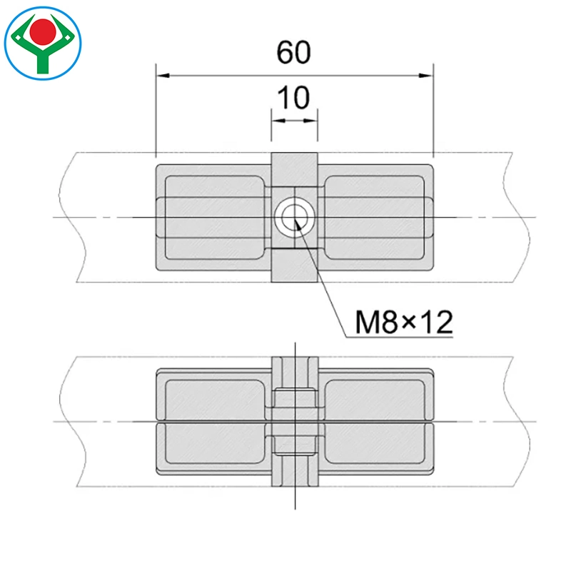 Ysl-12 Alum Tube Coupling Lean Tube Metal Connector Wholesale/Supplier From Chinae