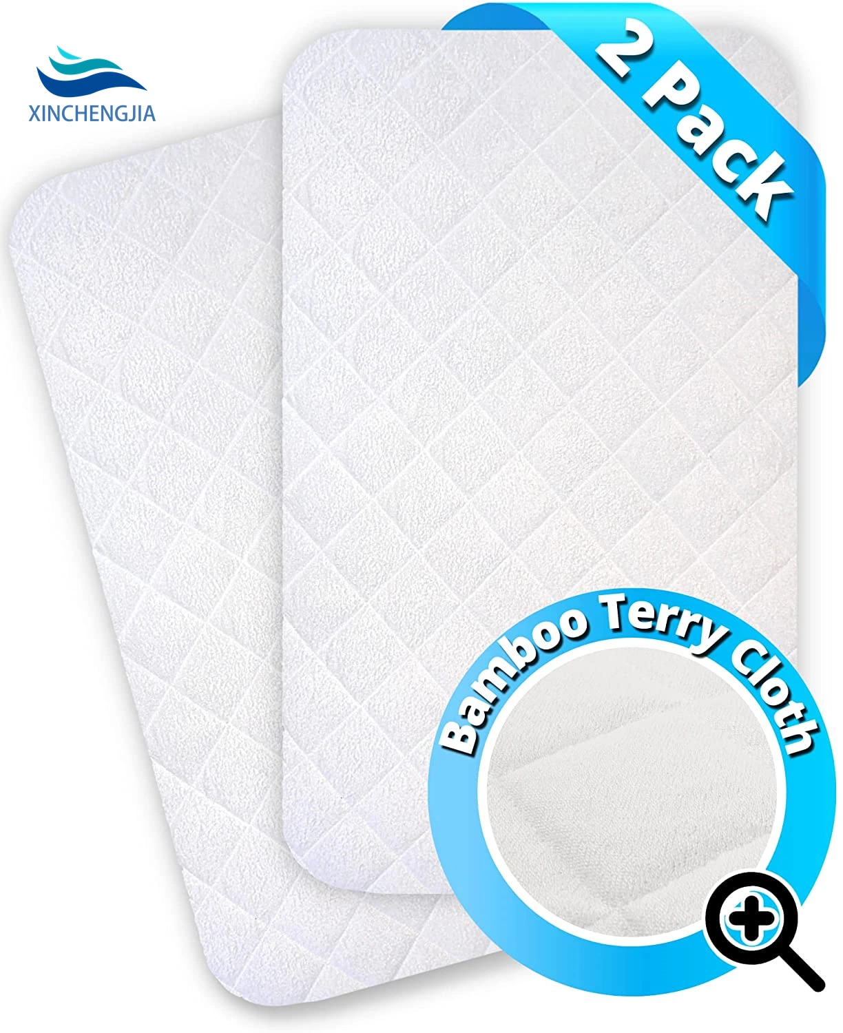 Impresa resistente al agua la almohadilla de orina del bebé recién nacido bebé debajo de los bloques económicos lavable Baby Play Mat