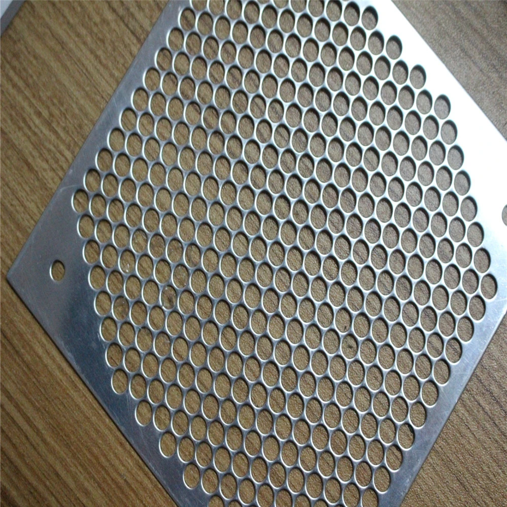 Round Shape Galvanized/ Aluminium Perforated Mesh Screen for Decoration