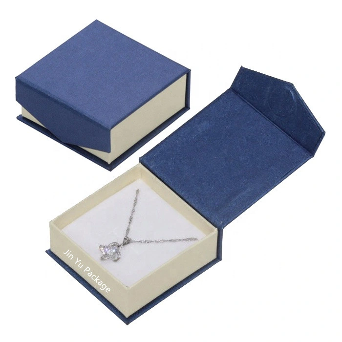 مجوهرات ورق Pantone الأزرق لؤلؤة بانتون مخصصة شهيرة مغناطيس التغليف صندوق