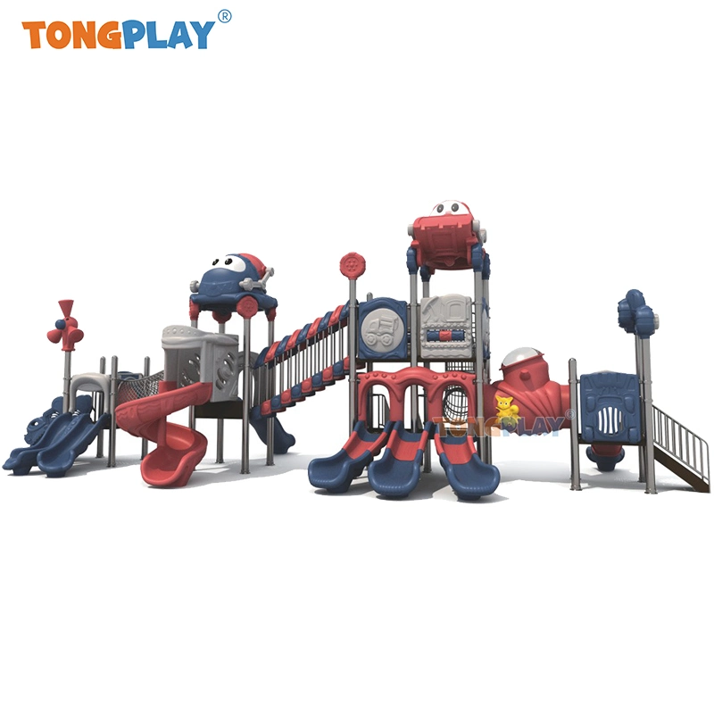 Amusement Park Kids Playground Plastic Outdoor Adventure Entertainment