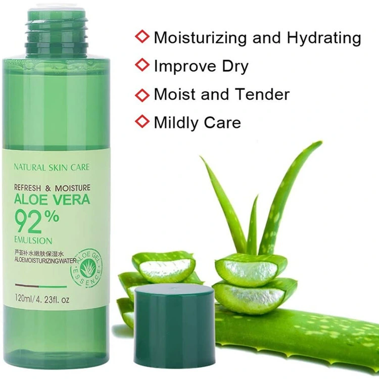 Aloe Vera gel de ácido hialurônico extraia nutrir hidratar a pele a água