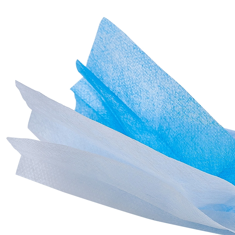 Medical Supplies Disposable Blue Non Woven 3ply Face Mask