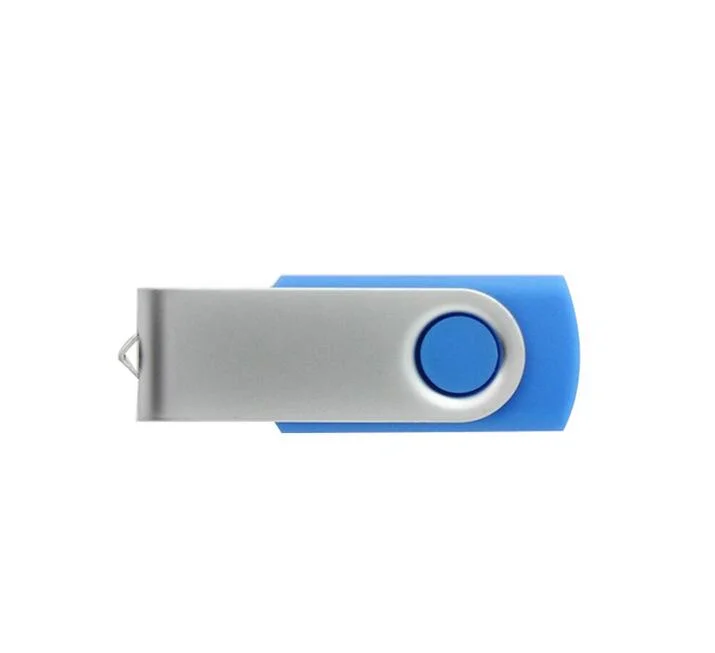 De Metal giratoria de la memoria USB 2.0 Flash Drive con Logo