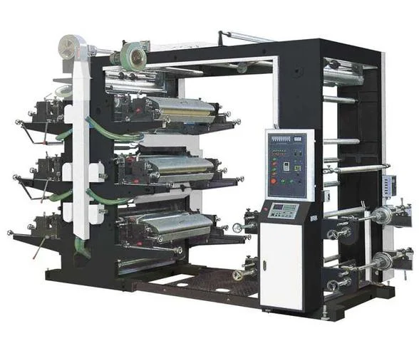 السعر 2-4 لون لوحة مطاطية أو (لوحة الراتينج الحساسة للضوء) شركة Flexo Printing Machine Manufacturer