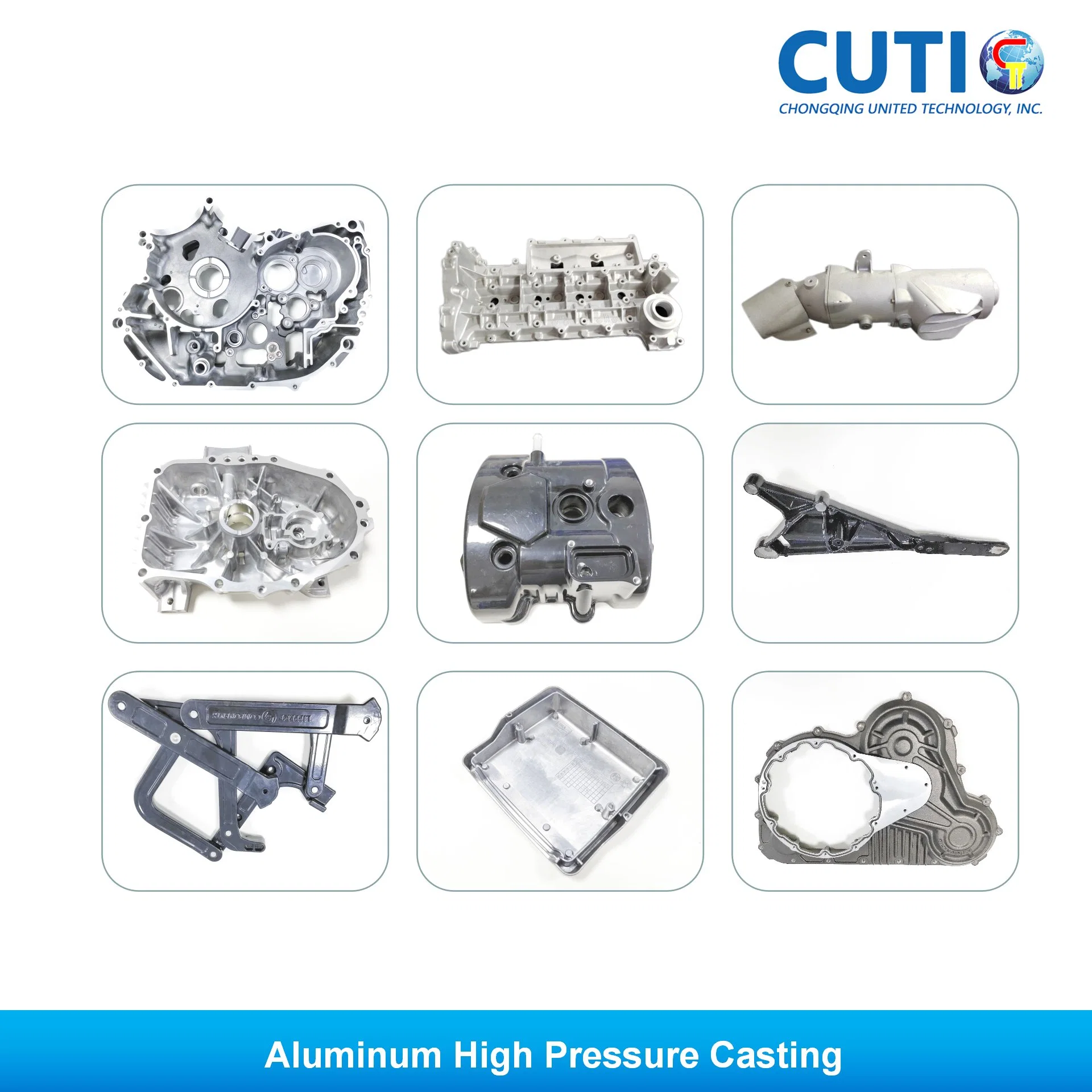 CNC обрабатывающий/из алюминиевого сплава с высоким давлением умирают литой/точность обработки