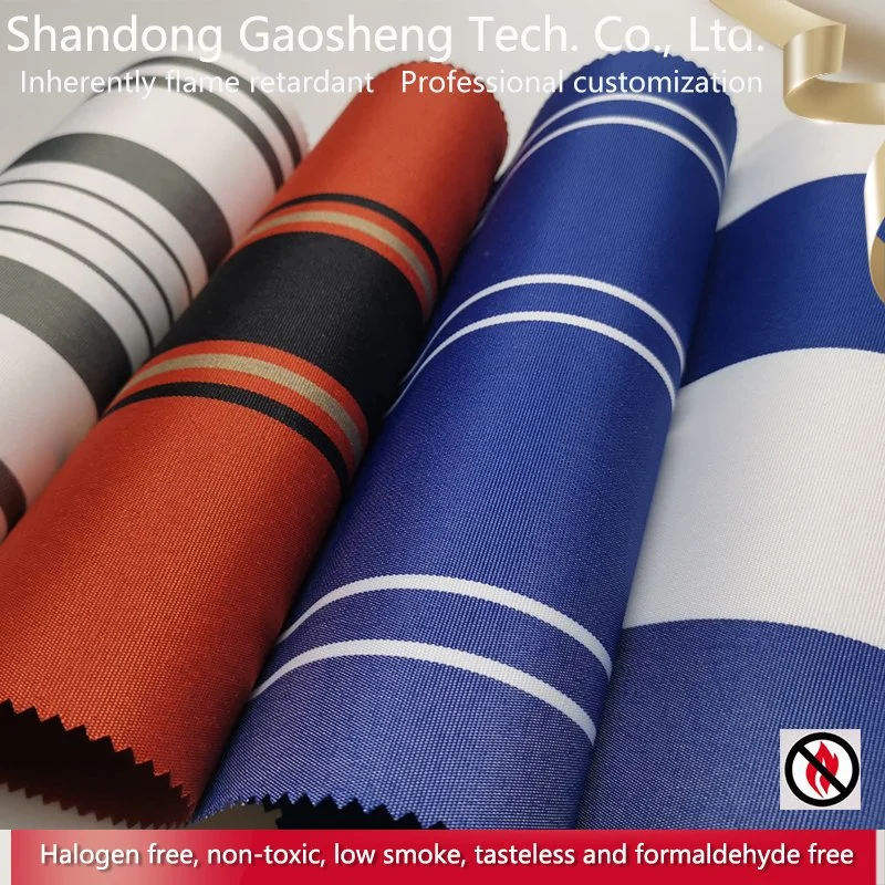 Inherently Flame Retardant Polyester Outdoor Awning Fabric Markisenstoff for Sunshade