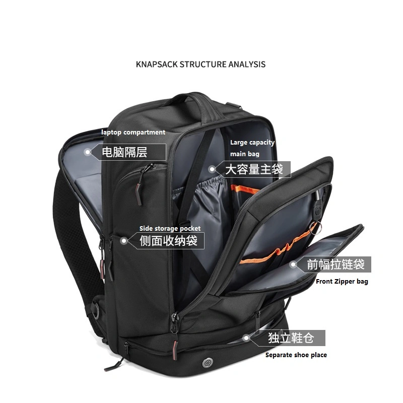 New Backpack Men&prime; S Business Commuter Large Capacity Travel Bag