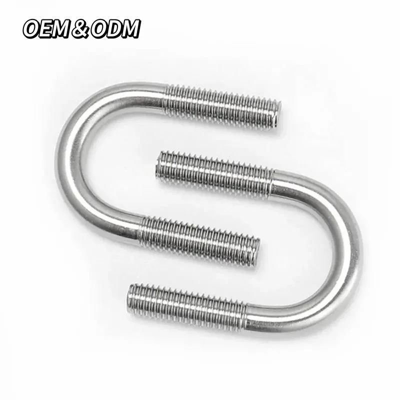 M16 M20 M24 Super Duplex Stainless Steel U Shape Type Bolt and Nut Washer DIN 3570
