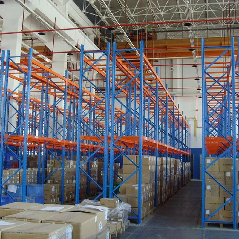 Interlock Box Beam Pallet Rack Steel Shelving Mezzanine Floor for Warehouse Display Rack Dispenser