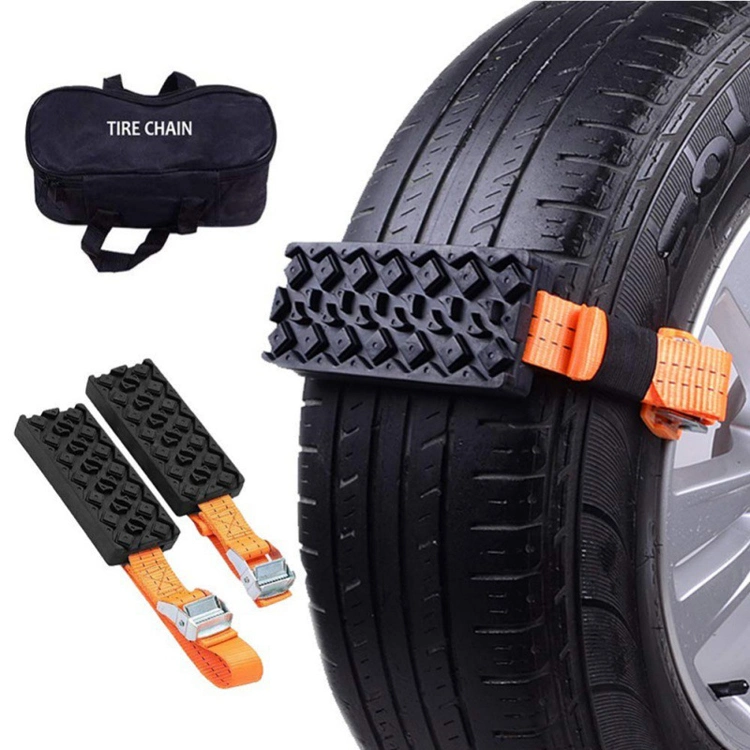 Kingslings Auto-Notfall-Tools Winter Kunststoff-Sicherheitsketten Anti-Skid-Gürtel SUV-Schneetürmbrett