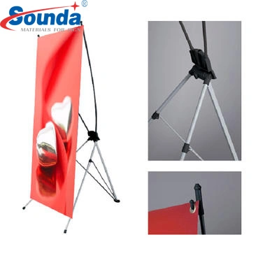 Outdoor Durable Advertising Custom Frame Size X Banner Stand