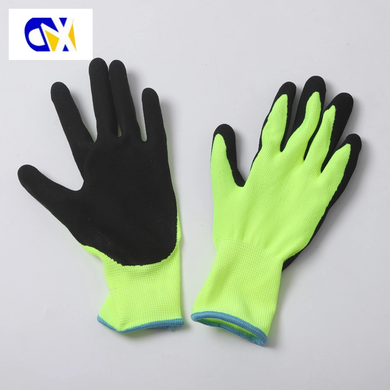 High quality/High cost performance Anti-Cut Safety Knitted Craft Nitrile Gloves