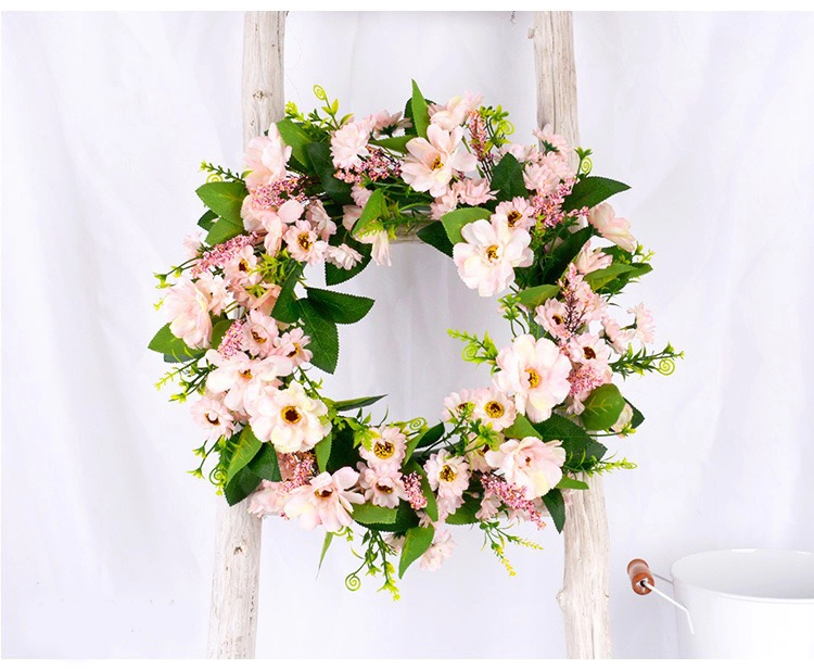 Coroas de Natal de Vendas Quentes da Amazon, Coroa de Flores Artificiais para Porta da Frente, Interior, Exterior, Parede, Casamento, Festa.