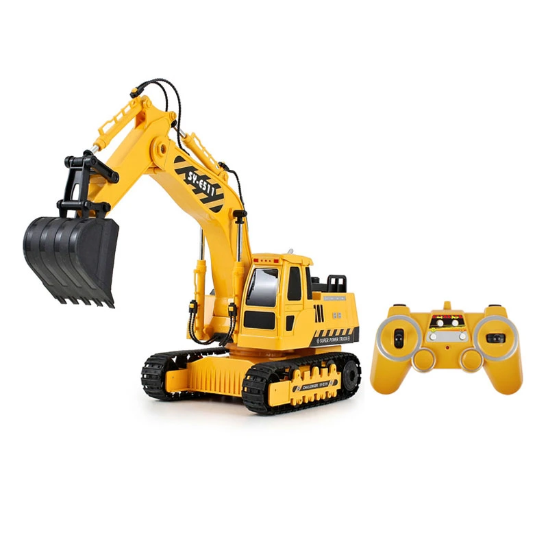 R/C Slewing Crane 1: 20 Electric Radio Remote Control Car RC Toy (H0446040)