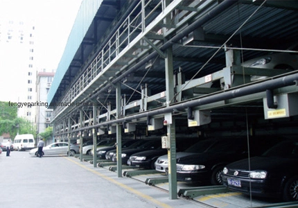 3 Level Lifting and Traversing Automatic Car Parking System