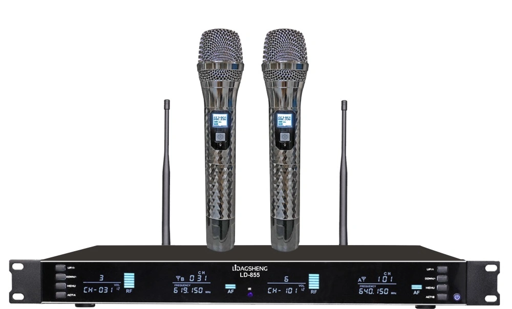 Temeisheng Ld-855 UHF 2in1 Wireless Microphone