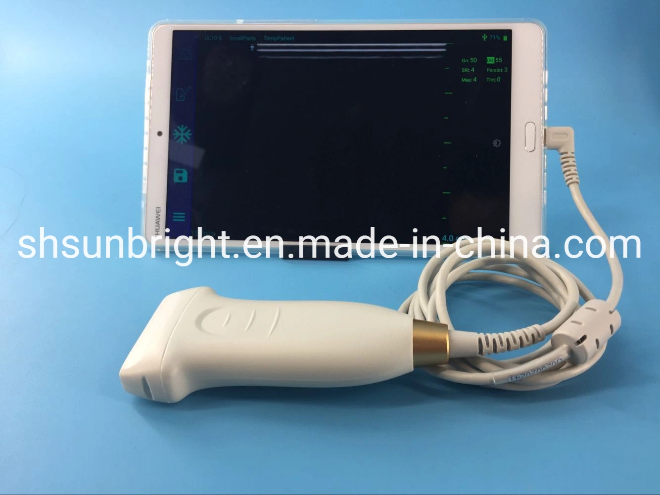 Professional Test Vascular Pocket Ultrasound Machine USB Probe