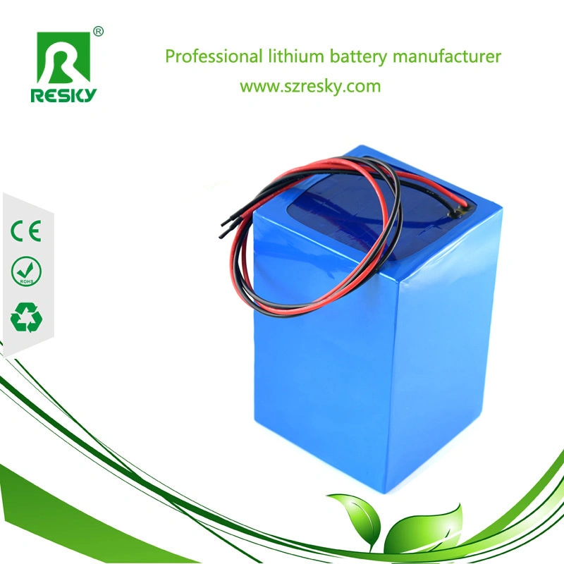 Chargeabl 18650 36 Volt 48 Volt Lithium-Ion Battery for Electric Vehicle