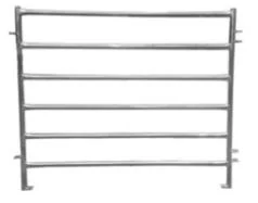 Cattle Fence Farm Used 1.8X2.1m Hot Dipped Galvanized Iron Metal Cattle Horse Corral Panel Farm Fence