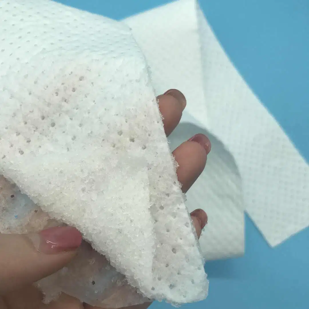 A higiene matérias-primas absorvente papel SAP para guardanapo sanitárias e das fraldas para bebés