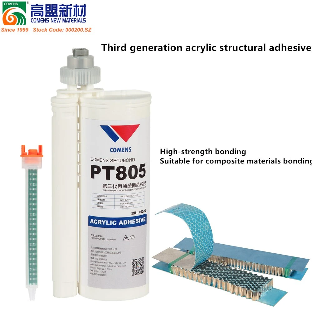 Two-Part Acrylic Adhesive for Metal-Bonding (PT805)