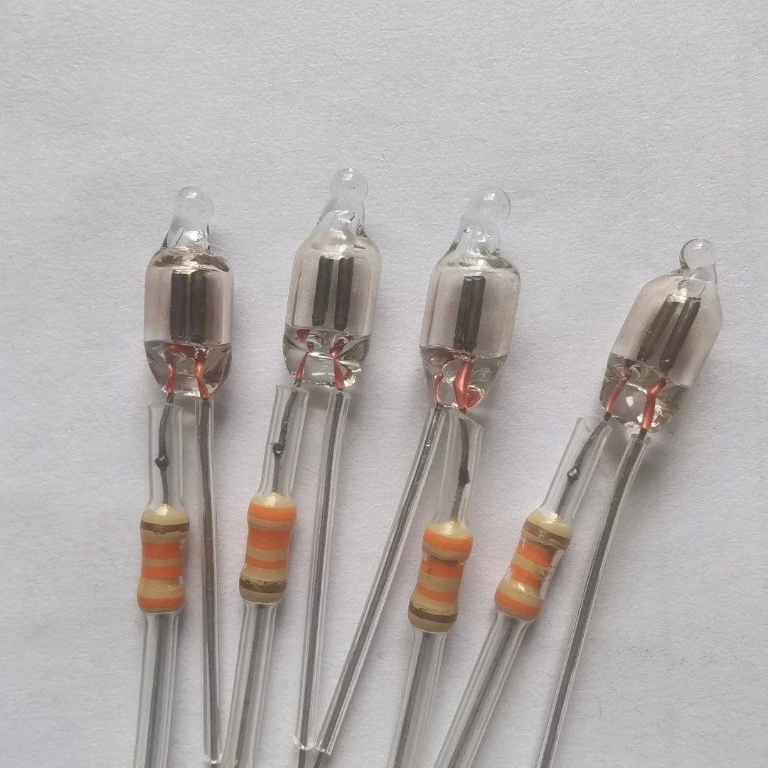 Ne-2 Weld with Carbon Film Resistor Neon Lamp