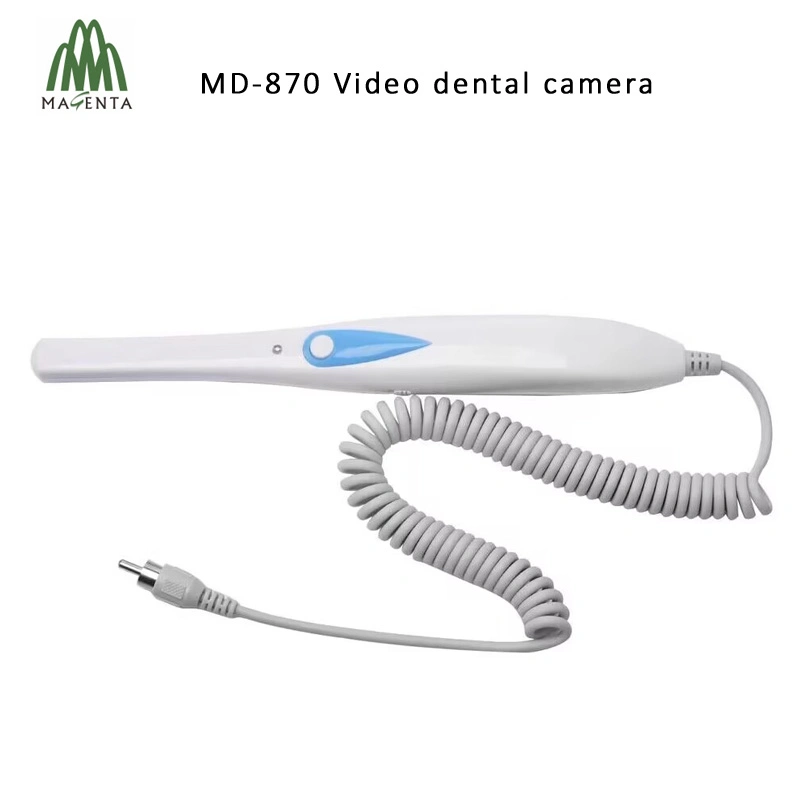 (Magenta) Simple Video out Dental Camera Unit for TV Monitor