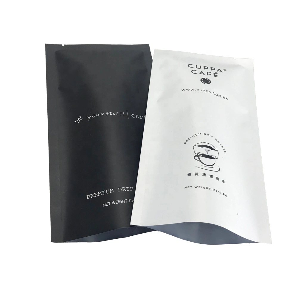 Wholesale/Supplier Food Grade Custom 3 Side Seal Aluminum Foil Drip Coffee Bag