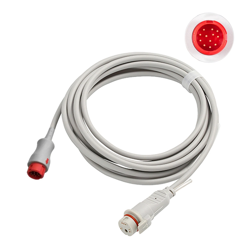 Medical equipment Accessories Compatible with Bd Connector Mindray IBP Cable