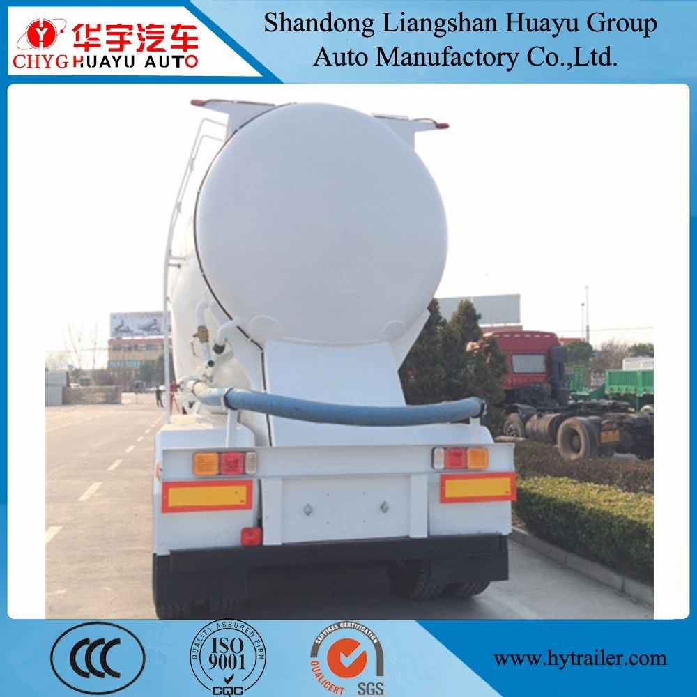 3 Axle 30/35/40/45cbm Bulk Cement/Fly Ash/Flour/Powder Material Transport Tank/Tanker Heavy Duty Truck Semi Trailer