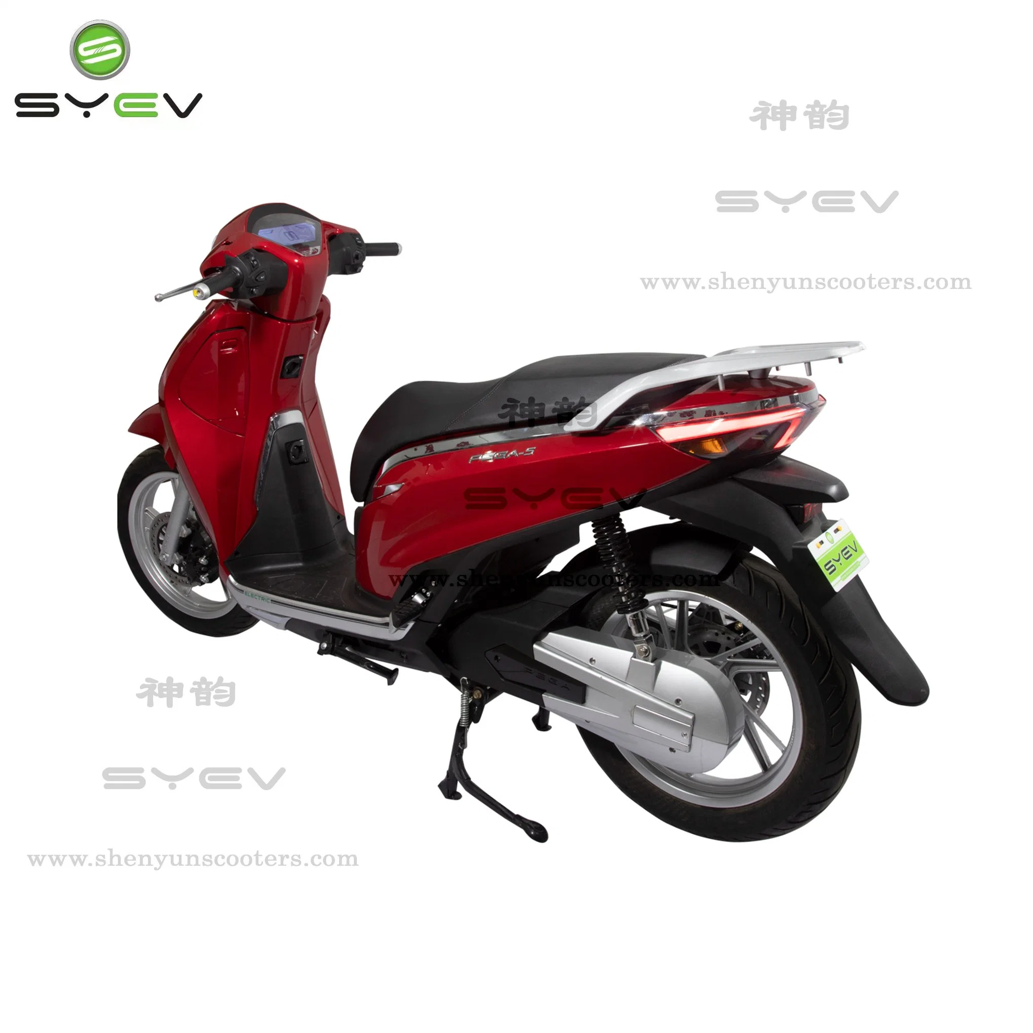 China Manufacture 72V32ah 1500W Most Durable Electric Motorcycle Scooter with Auto Remote Start Button