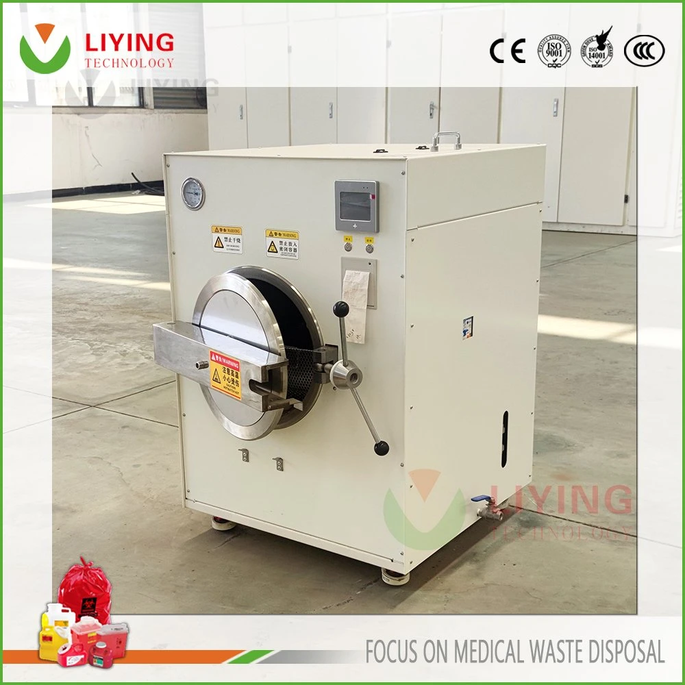 Microwave Disinfection Medical Waste Disposal Treatment with High Pressure Autoclave