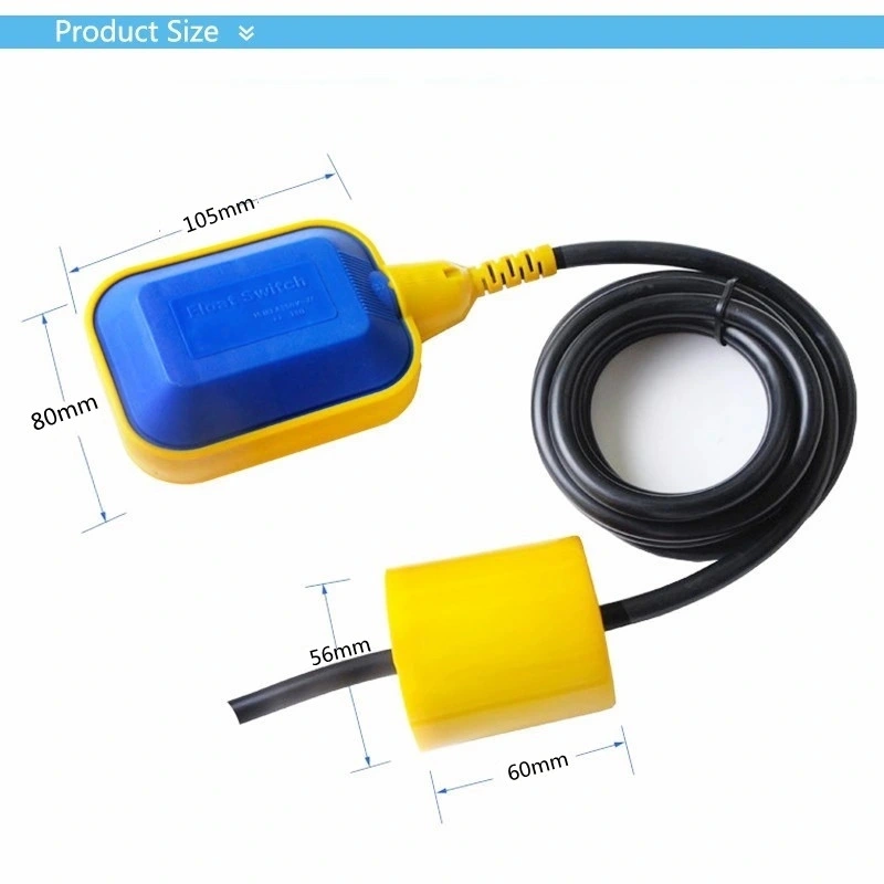 IP68 Cable Float Level Switch for Sump Sewage Pump Control