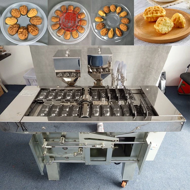 Commercial Automatic Taiyaki Waffle Maker Manjoo Cake Making Equipment Walnut Cake Machine Price