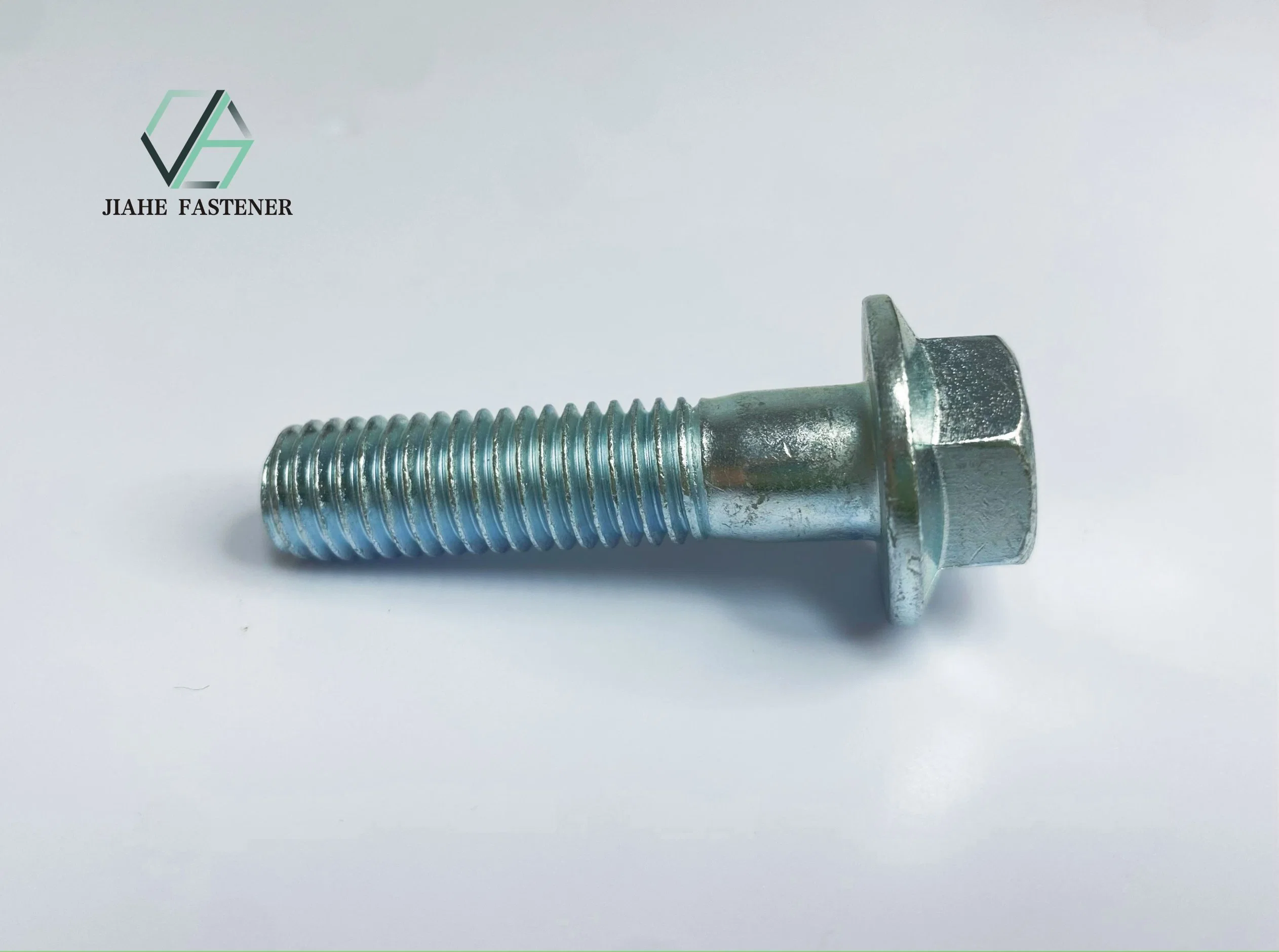 Hex Flange Bolt Half Teeth M10-40mm / Carbon Steel