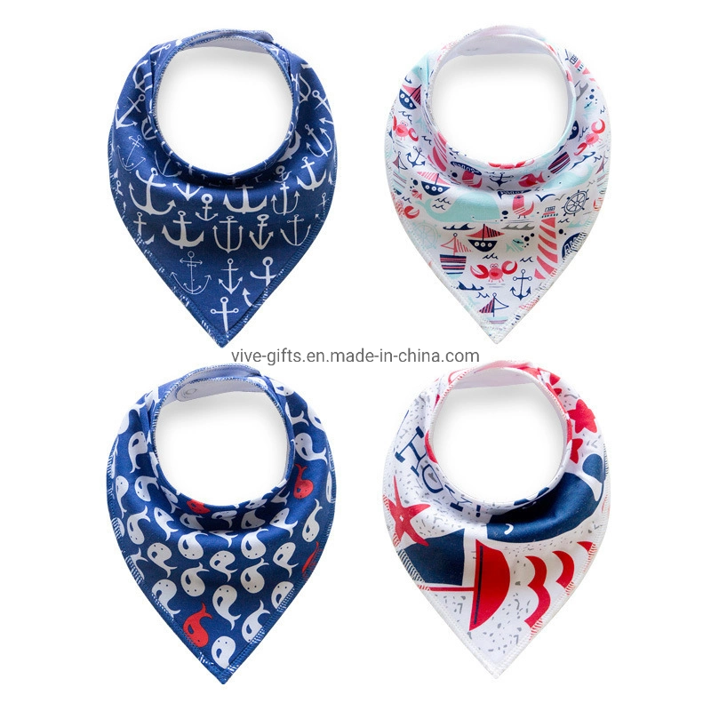 Wholesale/Supplier Waterproof Feeding Infant Newborn Triangle Scarf Baby Drool Bib