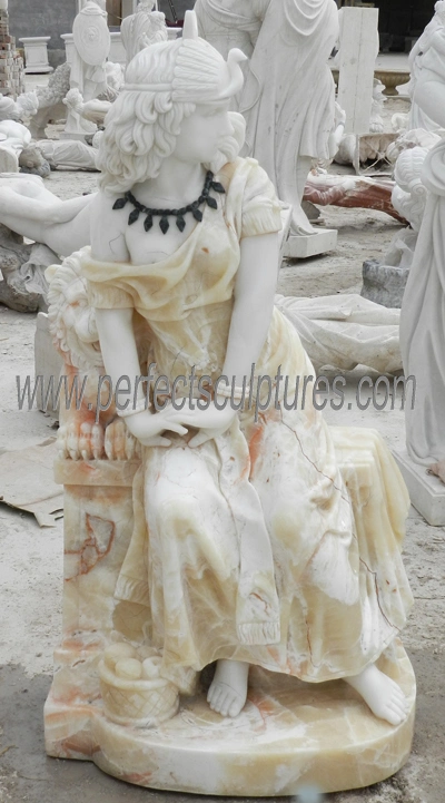 Carved Marble Sculpture Garden Statue Stone Carving with Granite Sandstone (SY-X1551)