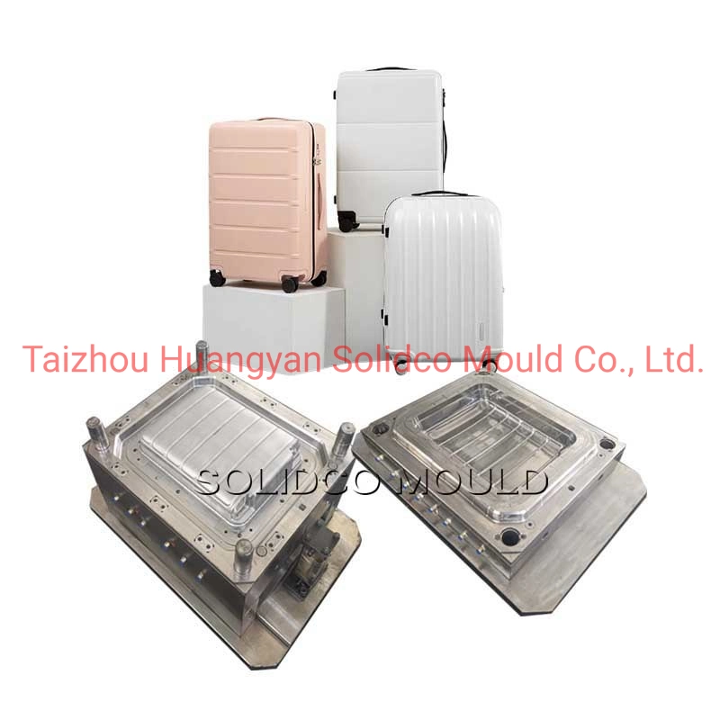 Customized Plastic PP Suitcase Mold Injection Luggage Case Mould