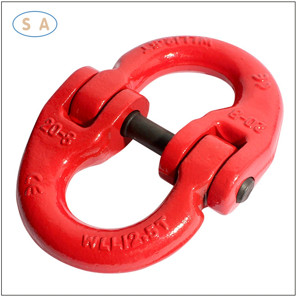 Forging G80 Connecting Link Anchor Lifting Chain Double-Ring Connecting Link