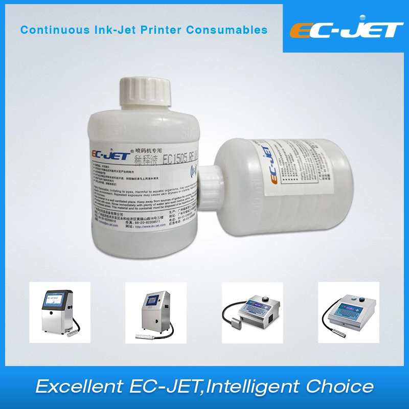 Ec-Jet Solvent Compatibility for Videojet Domino Linx Markem Imaje Kgk Hitachit Printer (EC1505)