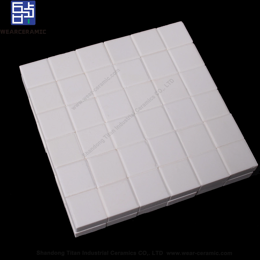 High Abrasion Wear Resistance Alumina Ceramic Mosaic Liner Mat